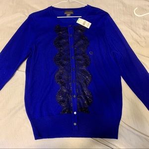 🛎Covington Royal Blue Cardigan NWT